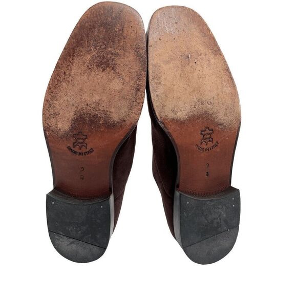 Steeple Gate suede shoes made in Italy size 9D - Picture 6 of 12